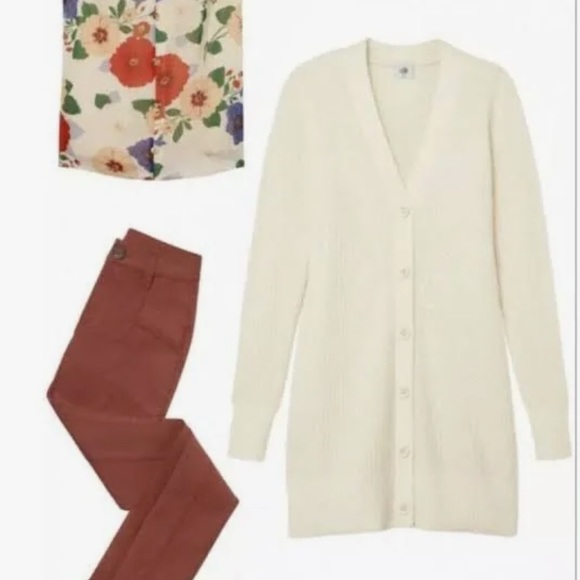 CAbi Cardigan Cream Book Club Size L - Picture 4 of 4